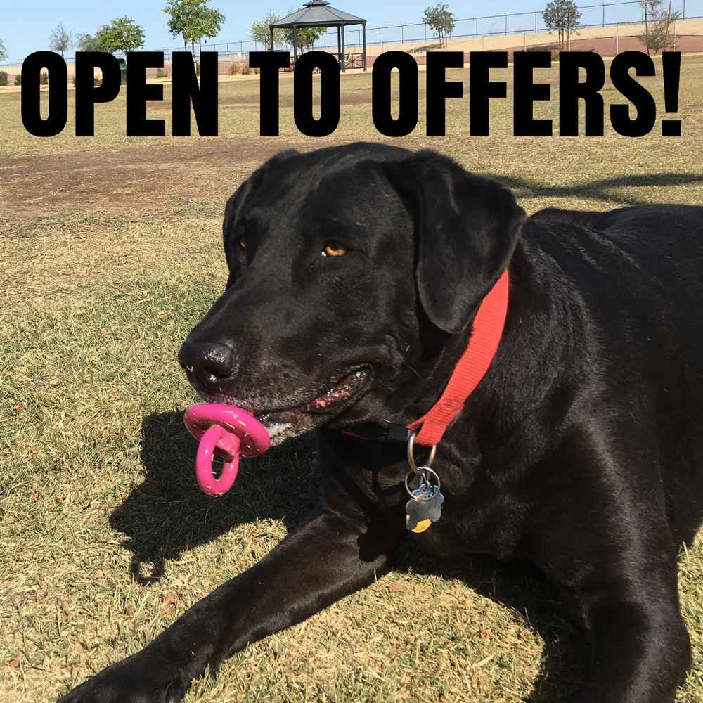 I'm happy to negotiate!